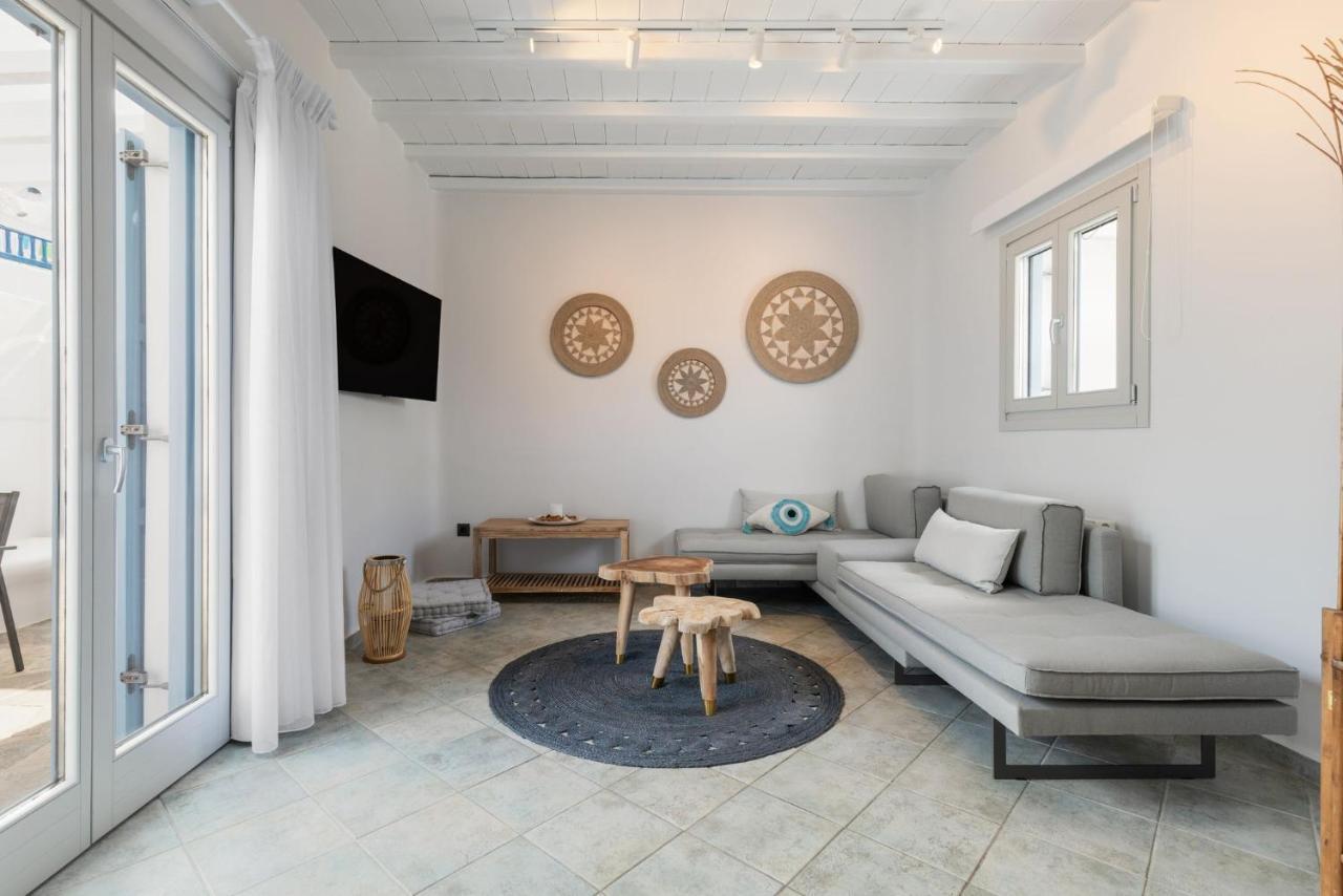 Ivi Mykonean Suites Mimoza Ornos Beach Εξωτερικό φωτογραφία