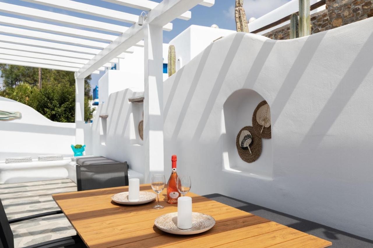 Ivi Mykonean Suites Mimoza Ornos Beach Εξωτερικό φωτογραφία