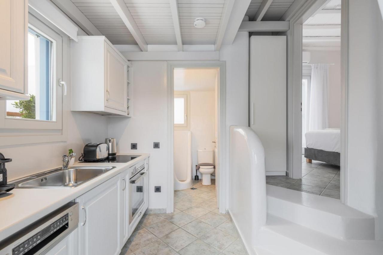 Ivi Mykonean Suites Mimoza Ornos Beach Εξωτερικό φωτογραφία