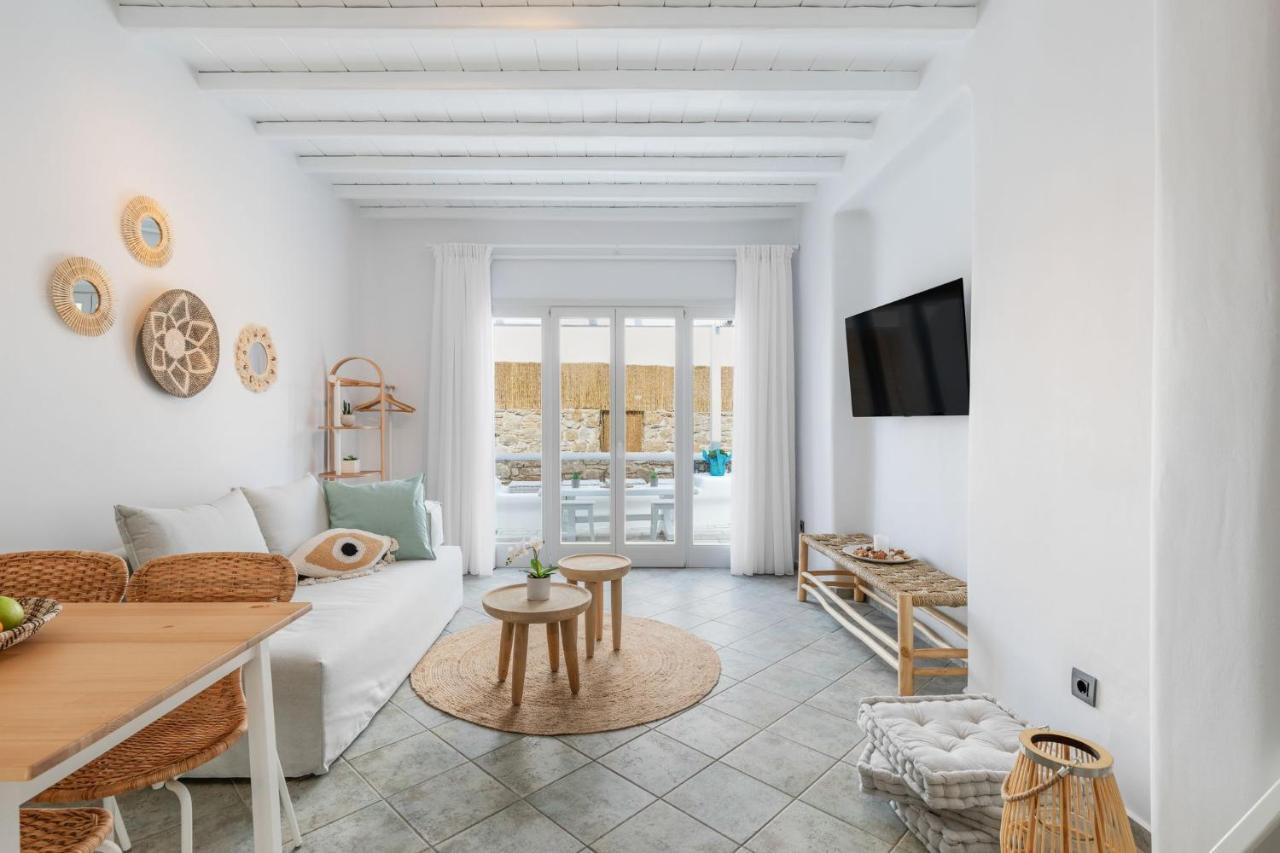 Ivi Mykonean Suites Mimoza Ornos Beach Εξωτερικό φωτογραφία