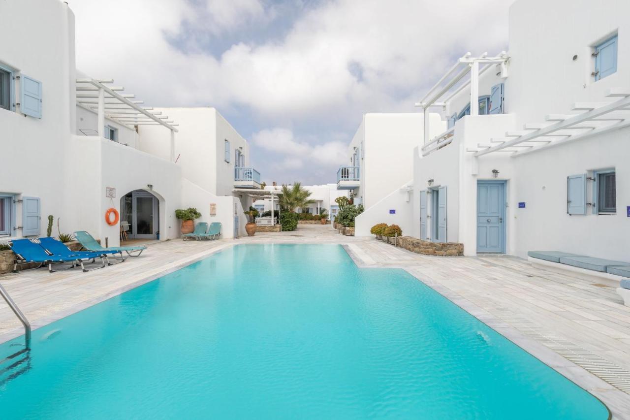Ivi Mykonean Suites Mimoza Ornos Beach Εξωτερικό φωτογραφία